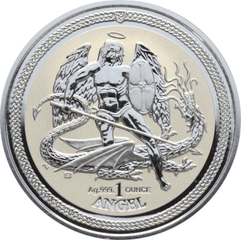Isle of Man 1 Angel 2016 - 1 Unze Feinsilber